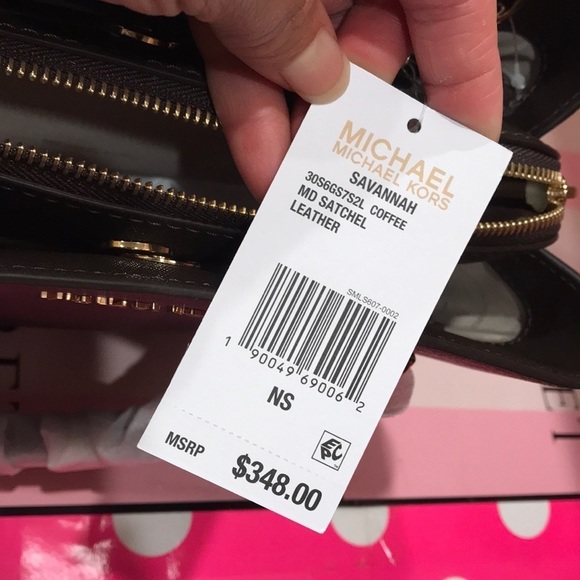 Michael Kors Saffiano Savannah Medium Satchel - Picture 4 of 10